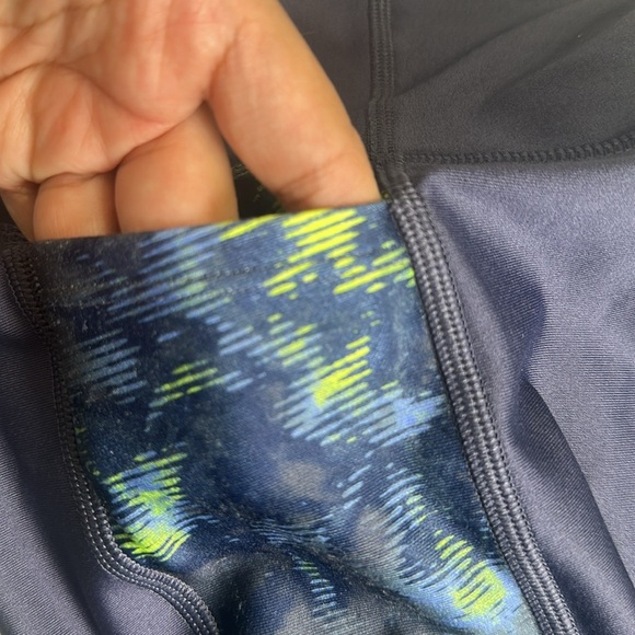 Under Armour Compression Ankle High Rise Legging Navy Womens Size XSmall NWT - Picture 7 of 13